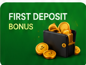First deposit bonus